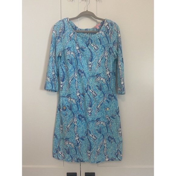 Lilly Pulitzer Dresses & Skirts - Lilly Pulitzer Charlene Dress - Size M - Color Spa Blue Nice Tail Mini